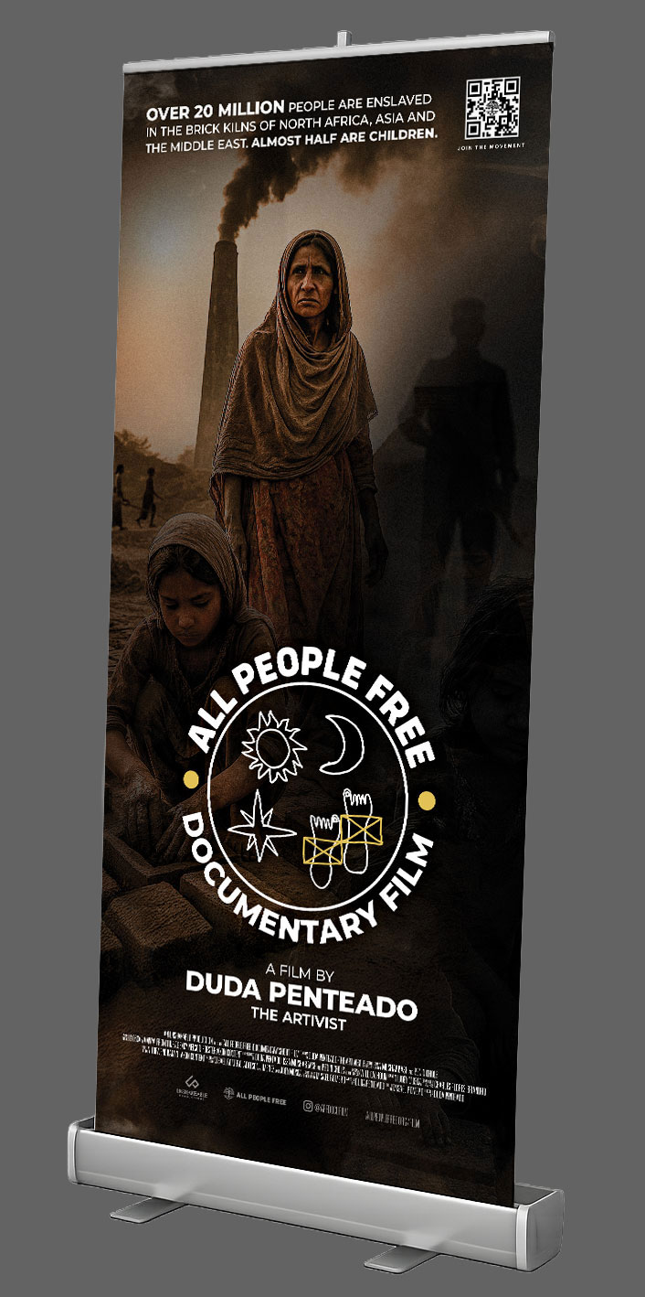 Print All People Free Film Documentary Banner