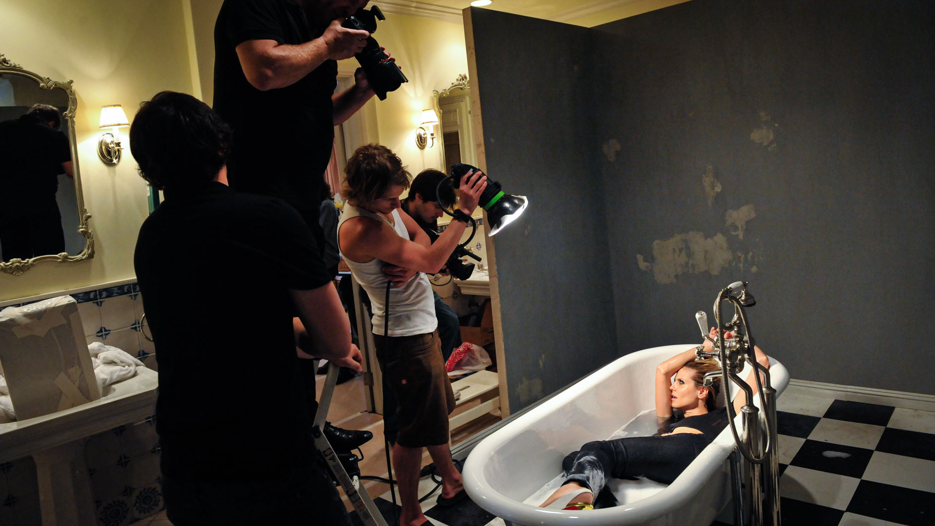 BTS: Heidi Klum Photoshoot • Charles Flores | Creative Director