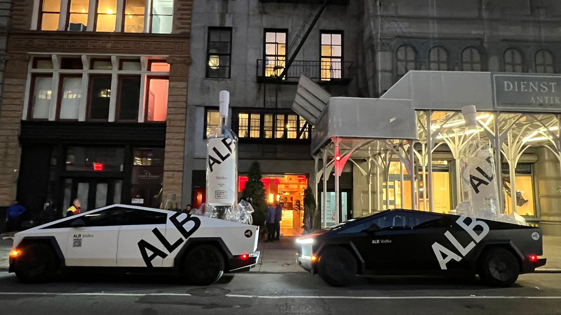 ALB Vodka Cybertrucks • Creative Director: Charles Flores